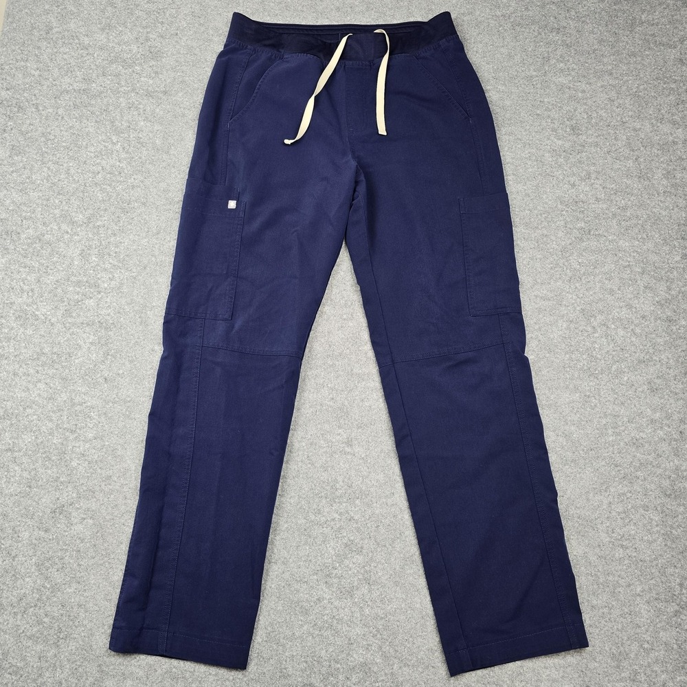 FIGS Pants Mens Medium Blue Technical Collection Cargo Scrub Workwear Stretch
